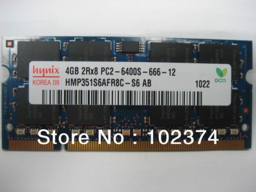Ram 4GB DDR2 Laptop bus 800
